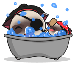 Pirate Himalayan brothers 2 sticker #12369958