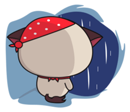 Pirate Himalayan brothers 2 sticker #12369960