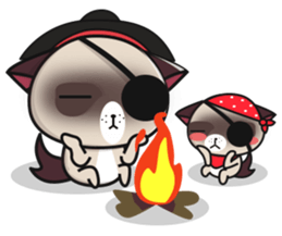 Pirate Himalayan brothers 2 sticker #12369961