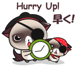 Pirate Himalayan brothers 2 sticker #12369968