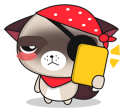 Pirate Himalayan brothers 2 sticker #12369971