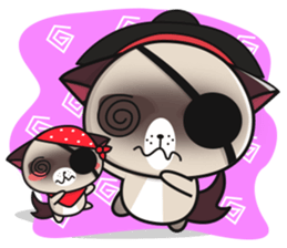 Pirate Himalayan brothers 2 sticker #12369972