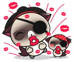 Pirate Himalayan brothers 2 sticker #12369973