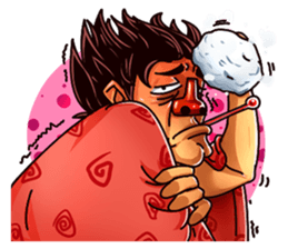 Macho Sushi Chef sticker #12370975