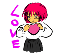 I love Aikido sticker #12371059