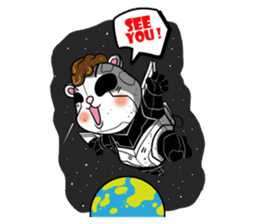 Panda Kibo ver.Mecha sticker #12371205