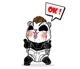 Panda Kibo ver.Mecha sticker #12371209