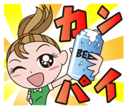 Women's Power 3 sticker #12371357