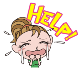 Women's Power 3 sticker #12371363