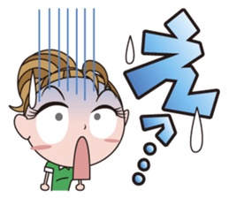 Women's Power 3 sticker #12371364