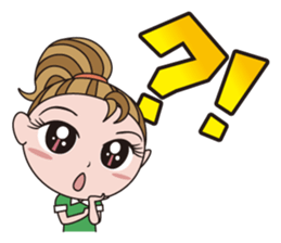 Women's Power 3 sticker #12371377