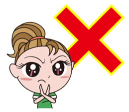 Women's Power 3 sticker #12371379