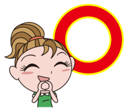 Women's Power 3 sticker #12371380