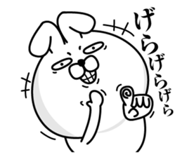 Reaction Rabbit sticker #12371869
