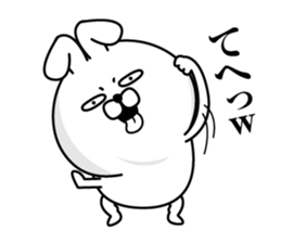 Reaction Rabbit sticker #12371890