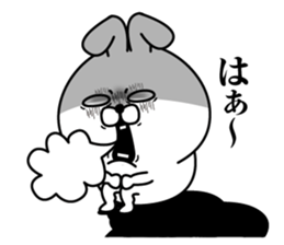 Reaction Rabbit sticker #12371892