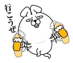 Reaction Rabbit sticker #12371895