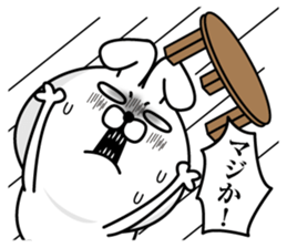 Reaction Rabbit sticker #12371897