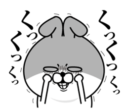 Reaction Rabbit sticker #12371898