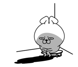 Reaction Rabbit sticker #12371900