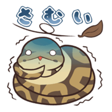 Ball Python (Snake-kun) sticker #12372395