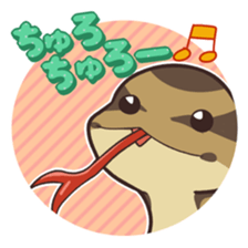 Ball Python (Snake-kun) sticker #12372418