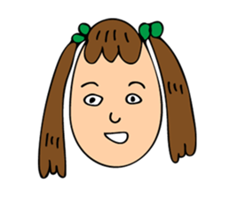 Girl for girl sticker #12373142