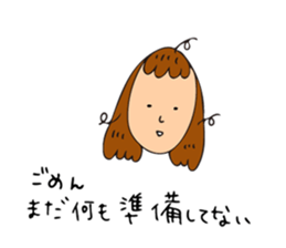 Girl for girl sticker #12373145