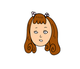 Girl for girl sticker #12373162