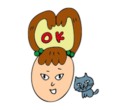 Girl for girl sticker #12373166