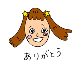 Girl for girl sticker #12373174