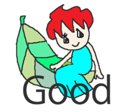 Love, healing fairy 1 sticker #12373229