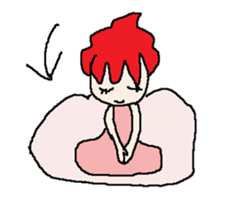 Love, healing fairy 1 sticker #12373252