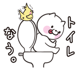 Slapstick! Cats and parakeets sticker #12373726