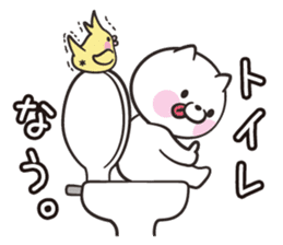 Slapstick! Cats and parakeets sticker #12373726