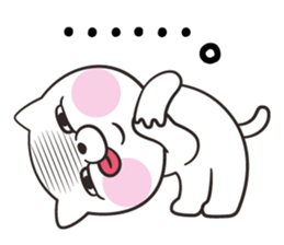 Slapstick! Cats and parakeets sticker #12373735