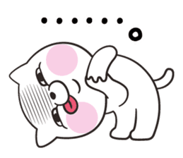 Slapstick! Cats and parakeets sticker #12373735