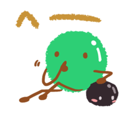 Everyday stamp of beans sticker #12375033