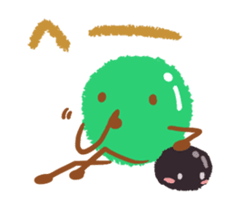 Everyday stamp of beans sticker #12375033