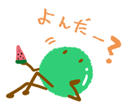 Everyday stamp of beans sticker #12375045