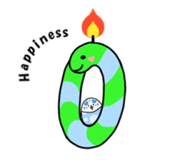 birthday and his friends sticker #12375111