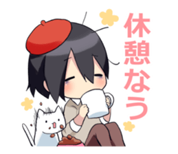 Painter support Sticker sticker #12375351