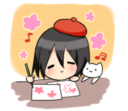 Painter support Sticker sticker #12375355