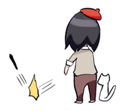 Painter support Sticker sticker #12375357