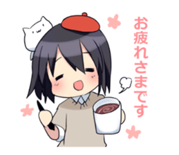 Painter support Sticker sticker #12375378