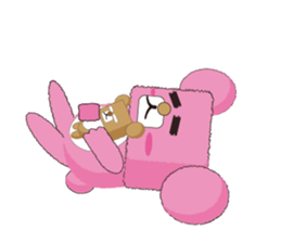 Too free KumaMina sticker #12375587