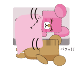 Too free KumaMina sticker #12375603