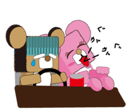 Too free KumaMina sticker #12375609