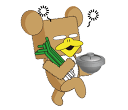 Too free KumaMina sticker #12375618