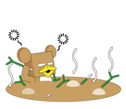 Too free KumaMina sticker #12375619